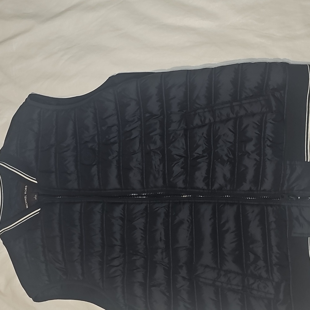 Michael Kors Men's Dark Puffer Vest